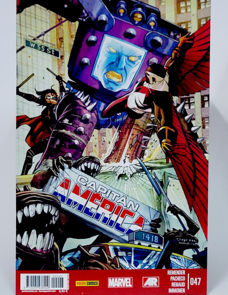 CÓMIC LA EDAD HEROICA CAPITAN AMÉRICA 47 VOL.8 PANINI MARVEL VOLUMEN GRAPA DE KIOSCO