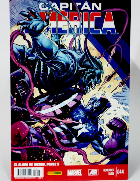 CÓMIC LA EDAD HEROICA CAPITAN AMÉRICA 44 VOL.8 PANINI MARVEL VOLUMEN GRAPA DE KIOSCO