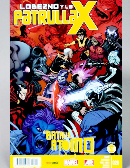 CÓMIC LOBEZNO Y LA PATRULLA X 20 PANINI MARVEL GRAPA DE KIOSCO