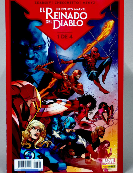 CÓMIC EL REINADO DEL DIABLO ABRIL 2022 PANINI MARVEL GRAPA DE KIOSCO