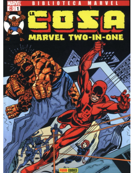 EXCELENTE ESTADO COMPLETA BIBLIOTECA LA COSA PANINI COLECCION MARVEL COMICS