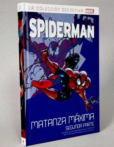 CÓMIC SPIDERMAN 31 LA COLECCIÓN DEFINITIVA PANINI MARVEL SALVAT TAPA DURA SPIDER-MAN DE KIOSCO