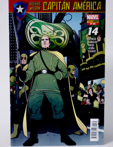 CÓMIC CAPITAN AMÉRICA 85 ROGERS WILSON VOL.8 PANINI MARVEL VOLUMEN GRAPA DE KIOSCO