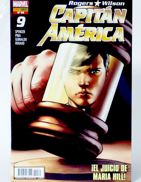 CÓMIC CAPITAN AMÉRICA 80 ROGERS WILSON VOL.8 PANINI MARVEL VOLUMEN GRAPA DE KIOSCO