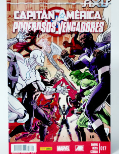 CÓMIC CAPITAN AMÉRICA PODEROSOS VENGADORES 17 AXIS PANINI...