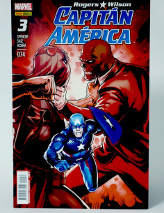 CÓMIC CAPITAN AMÉRICA 74 ROGERS WILSON VOL.8 PANINI...