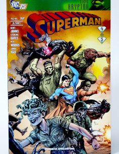 CÓMIC SUPERMAN 32 NUEVO KRYPTON DC 75 PLANETA DEAGOSTINI...
