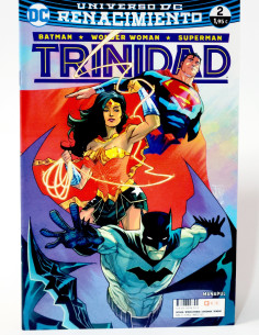 CÓMIC UNIVERSO DC RENACIMIENTO TRINIDAD 2 BATMAN WONDER...