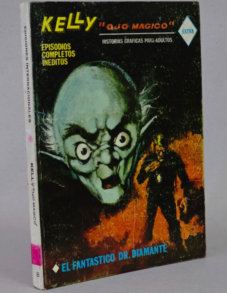 CÓMIC KELLY OJO MÁGICO 8 FANTÁSTICO DR DIAMANTE VERTICE TACO FLEETWAY MUY BUEN ESTADO
