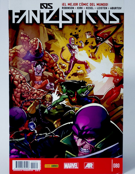 CÓMIC LOS 4 CUATRO FANTÁSTICOS 80 VOL 7 PANINI VOLUMEN MARVEL GRAPA DE KIOSCO
