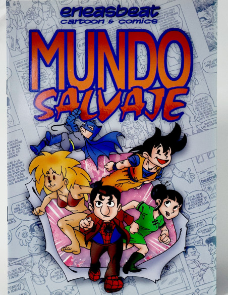 CÓMIC MUNDO SALVAJE ENEASBEAT CARTOON CÓMICS GRAPA DE KIOSCO