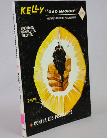 CÓMIC KELLY OJO MÁGICO 10 CONTRA LOS PISTOLEROS VERTICE TACO FLEETWAY BUEN ESTADO