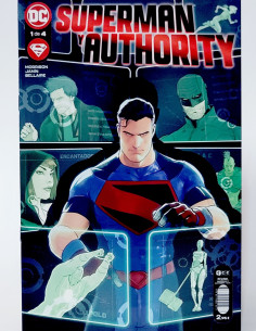 CÓMIC SUPERMAN Y AUTHORITY 1 DC ECC GRAPA DE KIOSCO