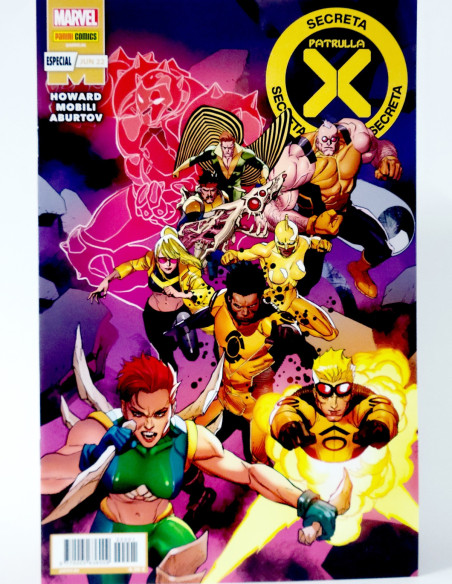 CÓMIC PATRULLA X SECRETA PANINI MARVEL GRAPA DE KIOSCO