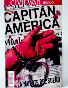 CÓMIC CAPITAN AMÉRICA CIVIL WAR 26 VOL.7 PANINI VOLUMEN...