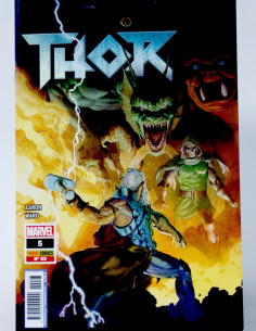 CÓMIC EL PODEROSO THOR 93 PANINI MARVEL 5 GRAPA DE KIOSCO