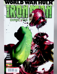 CÓMIC WORLD WAR HULK IRON MAN 3 DIRECTOR DE SHIELD PANINI...