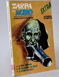 CÓMIC ZARPA DE ACERO 5 LA NAVE FANTASMA TACO FLEETWAY MUY...