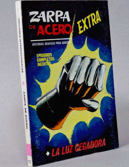 CÓMIC ZARPA DE ACERO 10 LA LUZ CEGADORA TACO FLEETWAY MUY BUEN ESTADO