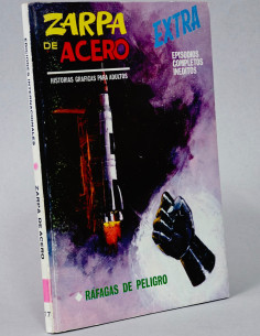CÓMIC ZARPA DE ACERO 17 RÁFAGAS DE PELIGRO TACO FLEETWAY...