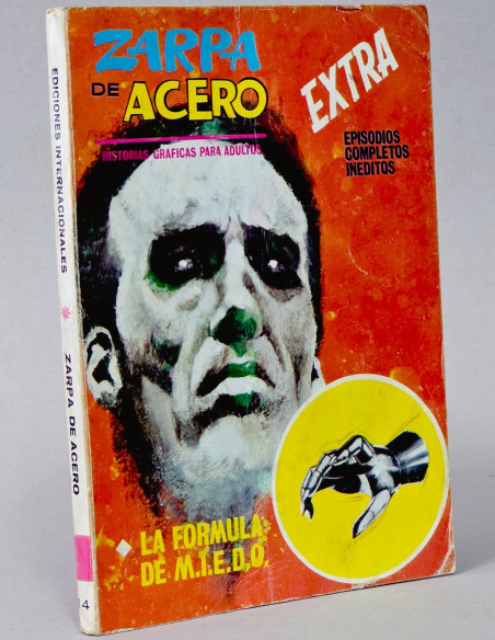CÓMIC ZARPA DE ACERO 14 LA FÓRMULA DE MIEDO TACO FLEETWAY BUEN ESTADO