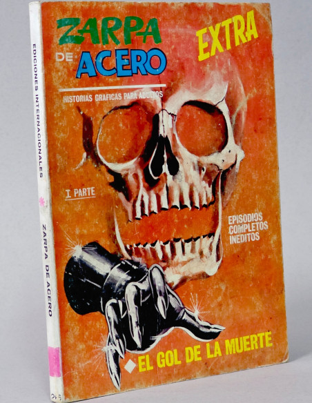 CÓMIC ZARPA DE ACERO 26 EL GOL DE LA MUERTE TACO FLEETWAY BUEN ESTADO