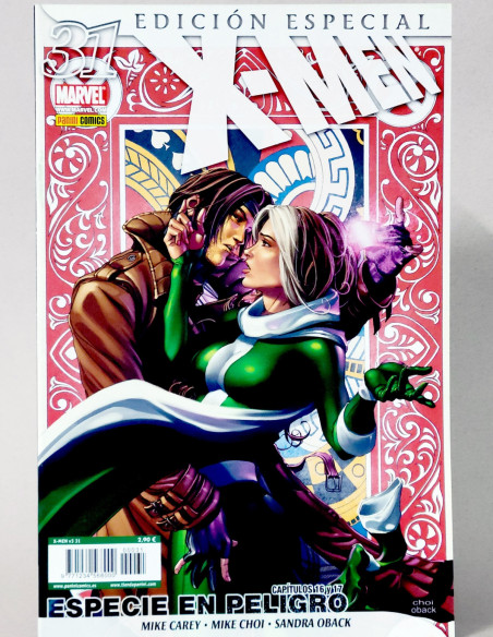 CÓMIC X-MEN 31 ESPECIE EN PELIGRO EDICIÓN ESPECIAL VOL.3 PANINI MARVEL VOLUMEN GRAPA DE KIOSCO