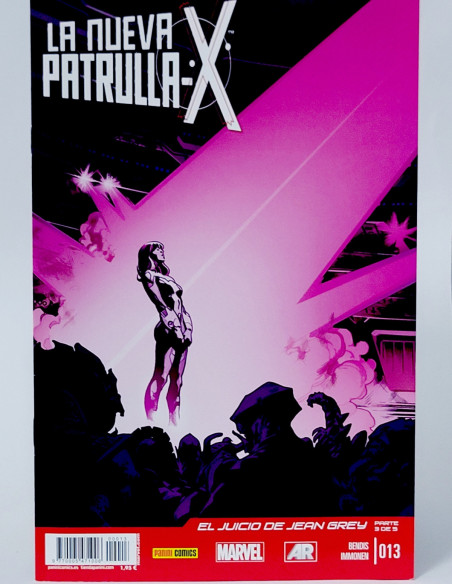 CÓMIC LA NUEVA PATRULLA X 13 EL JUICIO DE JEAN GREY PANINI MARVEL GRAPA DE KIOSCO