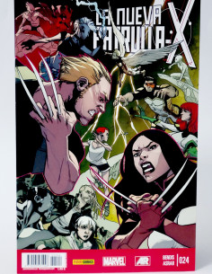 CÓMIC LA NUEVA PATRULLA X 24 PANINI MARVEL GRAPA DE KIOSCO