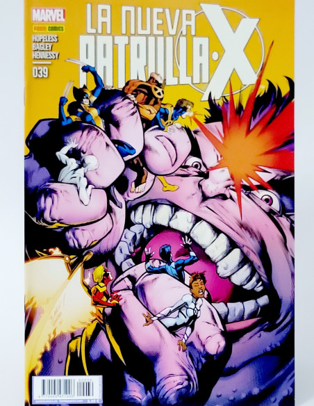 CÓMIC LA NUEVA PATRULLA X 39 PANINI MARVEL GRAPA DE KIOSCO