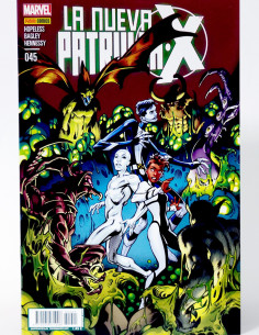 CÓMIC LA NUEVA PATRULLA X 45 PANINI MARVEL GRAPA DE KIOSCO