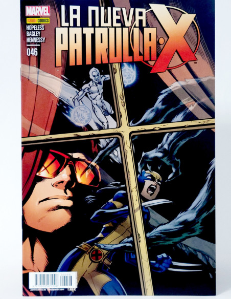 CÓMIC LA NUEVA PATRULLA X 46 PANINI MARVEL GRAPA DE KIOSCO