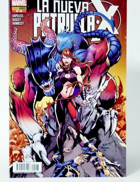 CÓMIC LA NUEVA PATRULLA X 47 PANINI MARVEL GRAPA DE KIOSCO