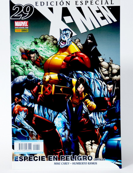 CÓMIC X-MEN 29 ESPECIE EN PELIGRO EDICIÓN ESPECIAL VOL.3 PANINI MARVEL VOLUMEN GRAPA DE KIOSCO