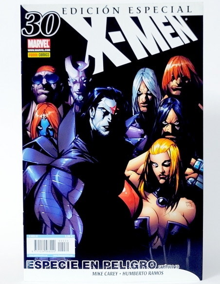 CÓMIC X-MEN 30 ESPECIE EN PELIGRO EDICIÓN ESPECIAL VOL.3 PANINI MARVEL VOLUMEN GRAPA DE KIOSCO