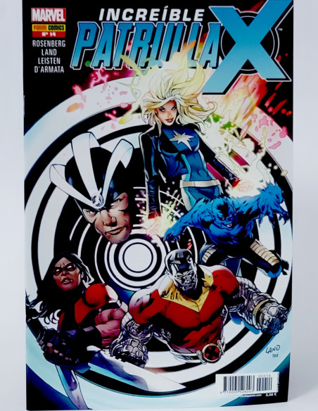 CÓMIC INCREÍBLE PATRULLA-X 14 PANINI MARVEL GRAPA DE KIOSCO