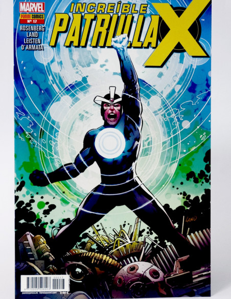 CÓMIC INCREÍBLE PATRULLA-X 17 PANINI MARVEL GRAPA DE KIOSCO