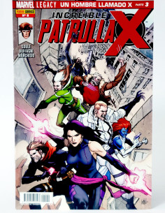 CÓMIC INCREÍBLE PATRULLA -X 9 PANINI MARVEL GRAPA DE KIOSCO