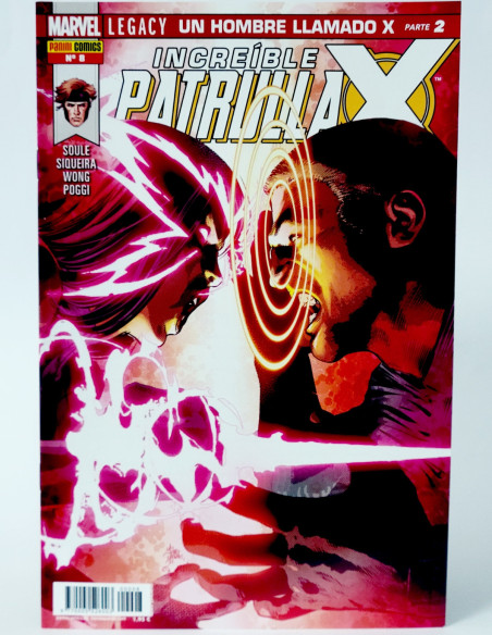 CÓMIC INCREÍBLE PATRULLA -X 8 PANINI MARVEL GRAPA DE KIOSCO