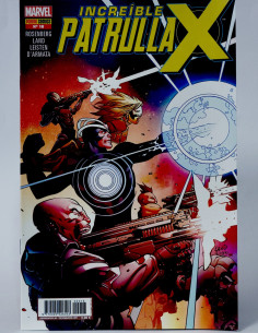 CÓMIC INCREÍBLE PATRULLA -X 16 PANINI MARVEL GRAPA DE KIOSCO