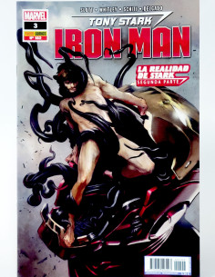 CÓMIC IRON MAN 102 TONY STARK PANINI MARVEL VOLUMEN GRAPA...