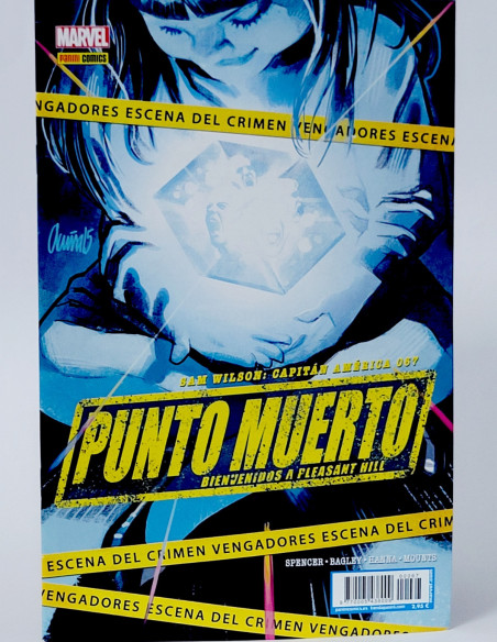 CÓMIC CAPITAN AMÉRICA 67 SAM WILSON PUNTO MUERTO VOL.8 PANINI MARVEL VOLUMEN GRAPA DE KIOSCO