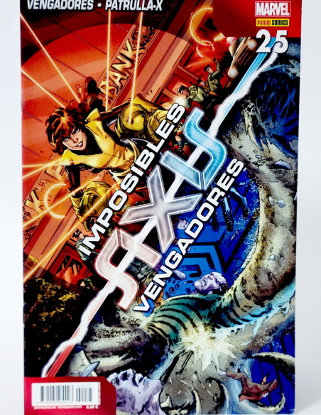 CÓMIC IMPOSIBLES VENGADORES 25 AXIS PANINI MARVEL VOLUMEN GRAPA DE KIOSCO