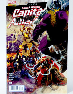 CÓMIC CAPITAN AMÉRICA 71 PUNTO MUERTO SAM WILSON OMEGA...