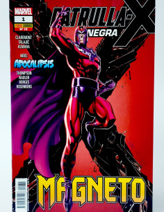 CÓMIC PATRULLA-X NEGRA 72 MAGNETO PANINI MARVEL 1 GRAPA...