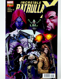 CÓMIC INCREÍBLE PATRULLA-X 2 PANINI MARVEL GRAPA DE KIOSCO