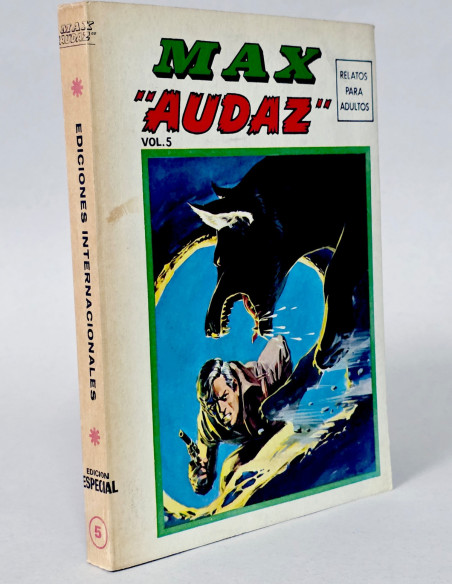 CÓMIC MAX AUDAZ 5 TACO EDICIÓN GIGANTE TACO CANTO OSCURO MUY BUEN ESTADO