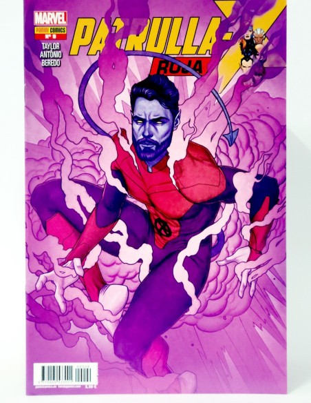 CÓMIC PATRULLA-X ROJA 9 LA MÁQUINA DEL ODIO PANINI MARVEL GRAPA DE KIOSCO