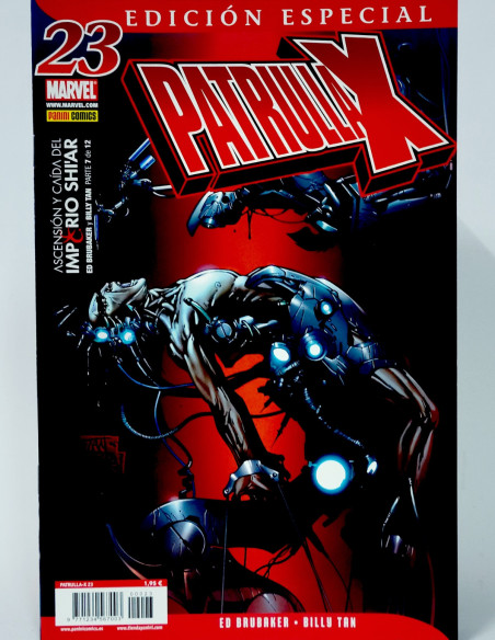 CÓMIC PATRULLA-X 23 EDICIÓN ESPECIAL VOL.3 PANINI MARVEL VOLUMEN GRAPA DE KIOSCO