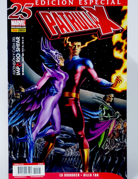 CÓMIC PATRULLA-X 25 EDICIÓN ESPECIAL VOL.3 PANINI MARVEL VOLUMEN GRAPA DE KIOSCO